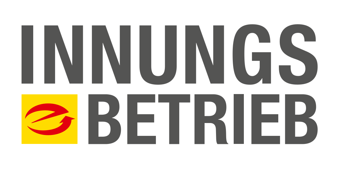 Innungsbetrieb Aufkleber 200x100 1 - Wir setzen Energie effizient ein