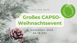 Blog Events 5 allen Kunden, Partnern & Freunden der CAPSO für die gute Zusammenarbeit und das spannende Jahr bedanken.