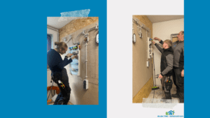 Aesthetic Photo Collage Instagram Post 1200 x 675 px - Wir setzen Energie effizient ein